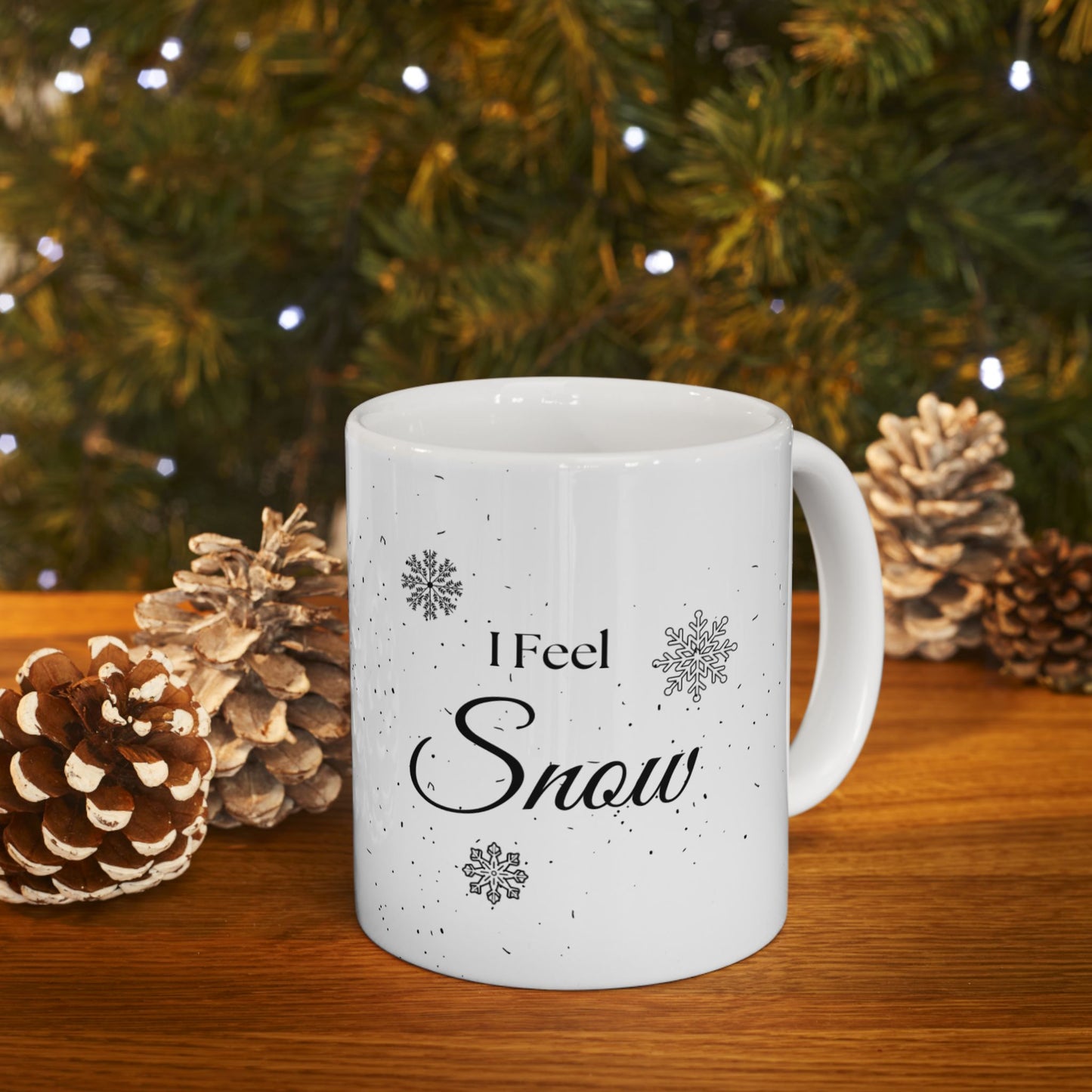 "Let It Snow" Ceramic 11oz Mug