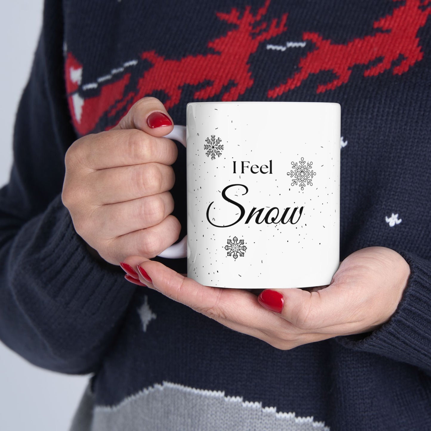 "Let It Snow" Ceramic 11oz Mug