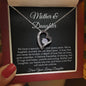 Mother and Daughter-Forever Love Necklace