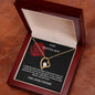"To My Beautiful Wife" Forever Love Heart Necklace
