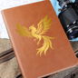 Golden Phoenix Leather Journal