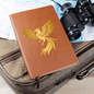 Golden Phoenix Leather Journal