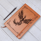 Beautiful Phoenix Leather Journal