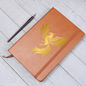 Golden Phoenix Leather Journal