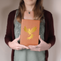 Golden Phoenix Leather Journal