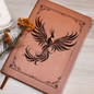 Beautiful Phoenix Leather Journal