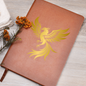Golden Phoenix Leather Journal