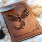 Beautiful Phoenix Leather Journal