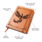 Beautiful Phoenix Leather Journal