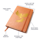 Golden Phoenix Leather Journal