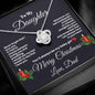 To My Daughter-Love Knot Necklace