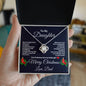 To My Daughter-Love Knot Necklace