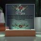 LED Plaque to Mom for Christmas