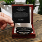 To My Son- "Love You Forever" Bracelet