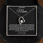 My Hero Mom-Forever Love Heart Necklace