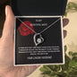 "To My Beautiful Wife" Forever Love Heart Necklace