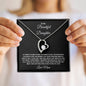 "To My Beautiful Daughter" Forever Love Heart Necklace
