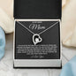 My Hero Mom-Forever Love Heart Necklace