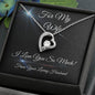"For My Wife" Forever Love Heart Necklace