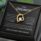 "To My Soulmate" Forever Love Necklace Heart