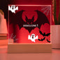 Spooky Bats & Ghosts Halloween LED Plaque