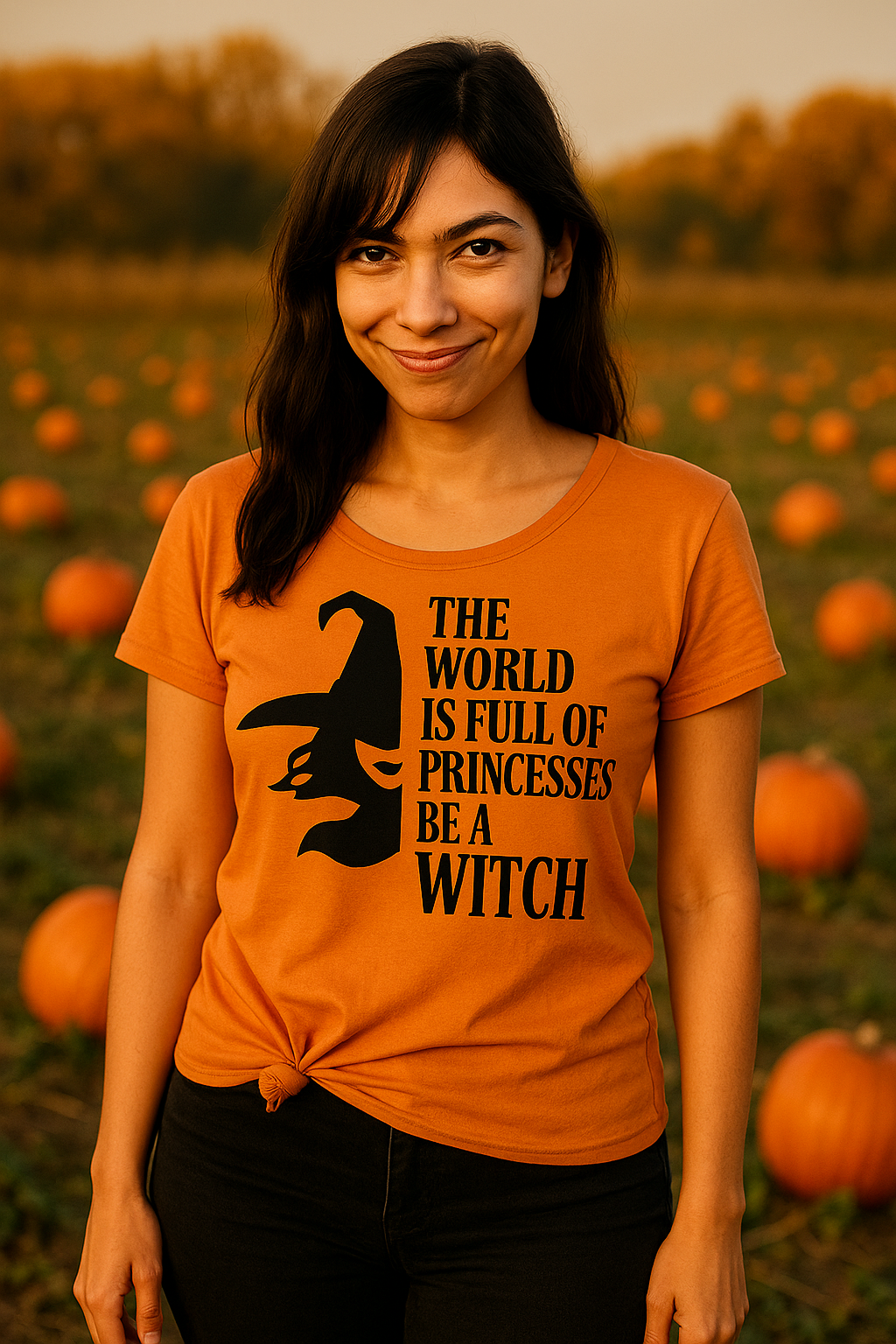 'Be a Witch' Halloween Women's Tee - Shirt