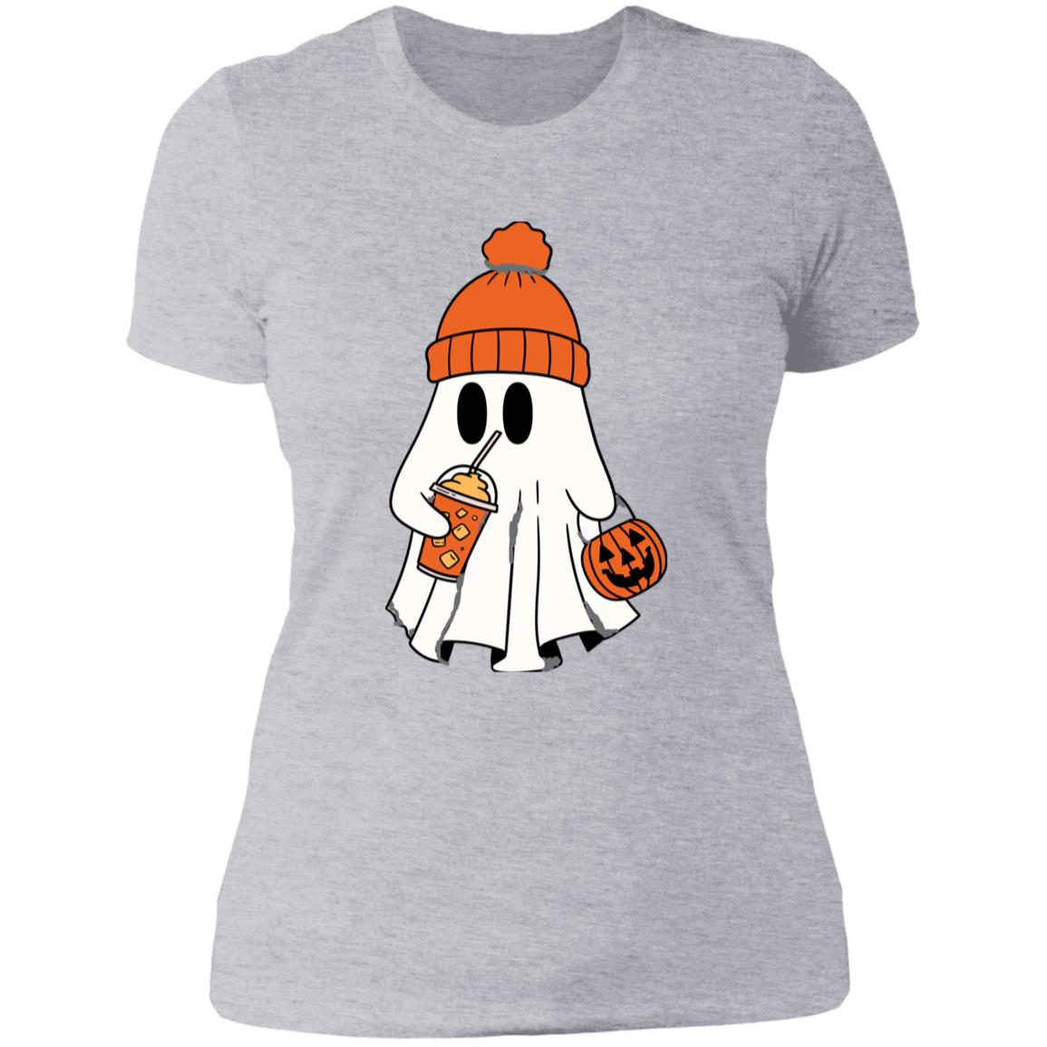 Silly Ghost Womens T-Shirt
