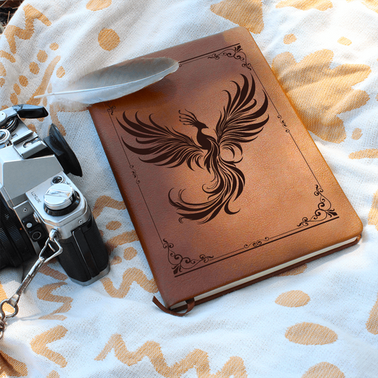 Beautiful Phoenix Leather Journal